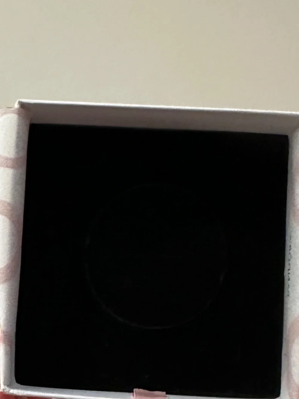 Empty Pandora Gift Box and Bag with Tissue Paper